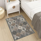 Lahome Moroccan Trellis Area Rug, 2x3 Entryway Rug Non-Slip Washable Indoor - Image 5