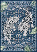 Moynesa Tiger Washable Area Rugs - Image 3