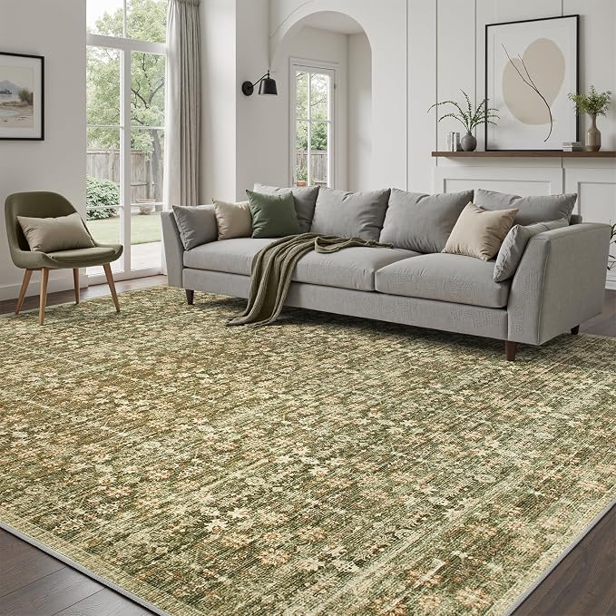 DCX 9x12 Neutral Rug, Kid & Pet Friendly - Image 2