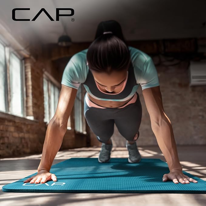 CAP Barbell 1/2-Inch High Density Exercise Yoga Mat - Image 6