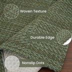 IOHOUZE Small Area Rug 2x3 Washable Woven Rugs - Image 6