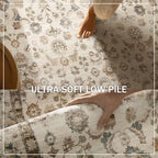 Washable Runners for Hallways Kitchen Rug: 2'x6' Kitchen Runner Stain Resistant - Image 4