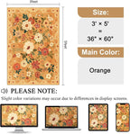 DUKINO 3x5 Area Rug, Floral Rugs - Image 2