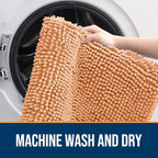 OLANLY Dog Door Mat for Muddy Paws 44x32, Absorbs Moisture and Dirt, Absorbent - Image 5