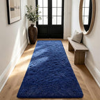 Shag Runner Rug for Bedroom Living Room 3x7 Upgrade Non-Slip Fluffy Soft - Image 6