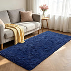Shag Runner Rug for Bedroom Living Room 2x6 Upgrade Non-Slip Fluffy Soft - Image 2