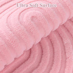 Pauwer Pink Area Rug for Girls Bedroom 4x6 Soft Fluffy Non Slip Machine - Image 3