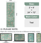 DUKINO 2x6 Rug for Hallway, Washable Kitchen Runner Rug - Image 2