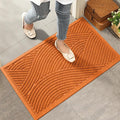 HIYARD Sturdy Front Door Mat, Absorbent Muddy Dirt Resist Welcome Door Mats by HIYARD