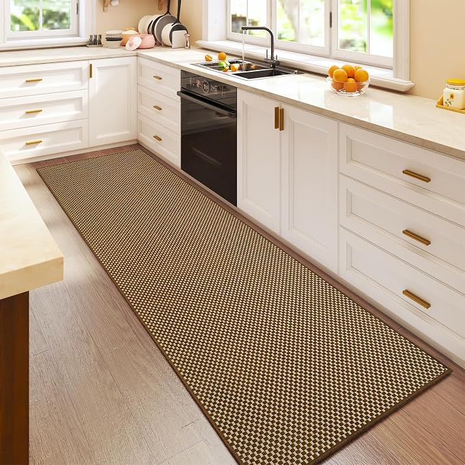 YDKGL 2x6 ft Kitchen Runner Rugs Mat Non Slip Woven Runners by YDKGL