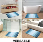 OLANLY Bathroom Runner Rugs Mat 59x24, Extra Soft Absorbent Microfiber Bath Rugs - Image 6