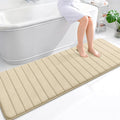 OLANLY Memory Foam Long Bathroom Rugs Runner 70x24, Super Soft Absorbent Bath by OLANLY