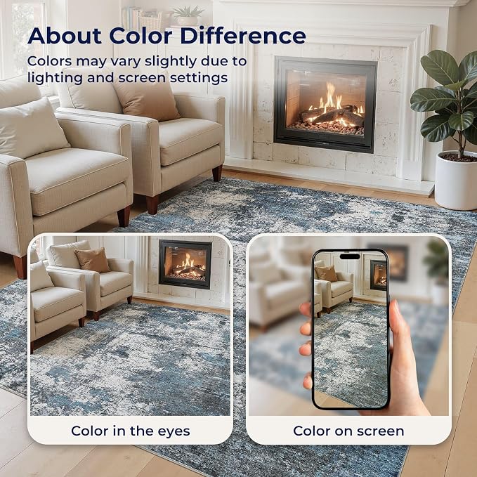 DMOYEST Area Rug Living Room Rugs - Image 7