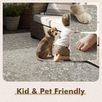 MontVoo-Outdoor Rug-Patio Rug 5x7 ft Polypropylene Indoor Outdoor Rugs Carpet - Image 5