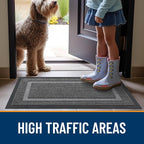 OLANLY Front Door Mat Indoor Outdoor Entrance, Waterproof All-Season, - Image 7