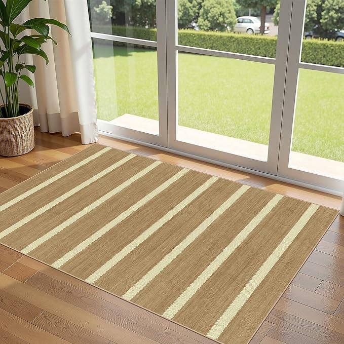 Striped 3x5 Entry Rug by Othilic