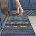 Kitchen Rugs Sets of 2-Non Slip Kitchen Mats by BSICPRO