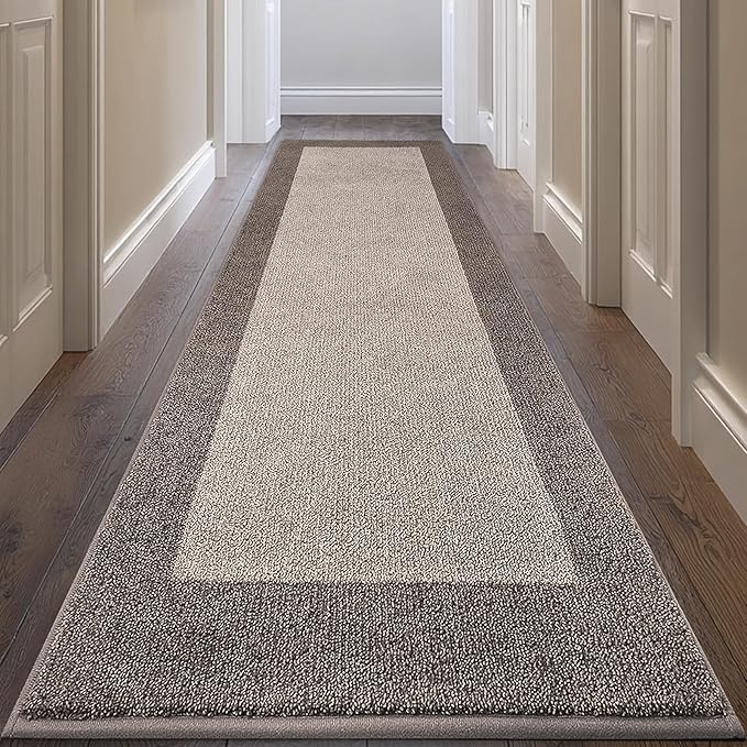 Machine Washable Runner Rug 32" x 96", Non Slip Kitchen Mat by Unknown