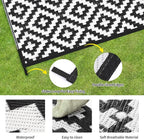 Outdoor Patio Plastic Straw Rug - Image 6