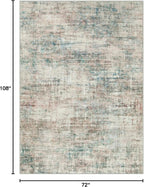 6x9 Area Rugs Washable Rug: Large Modern Abstract Living Room Rug Soft - Image 2