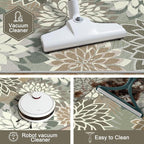 Arenarug 2x3 Washable Small Rug Tropical Botanical Modern Floral Indoor - Image 5