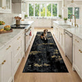 RELEANY Washable Area Rugs 2'6"x8 Non-Slip Modern Abstract Soft by RELEANY