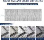 2x5 Washable Runner Rugs，Modern Abstract Rug Runner, Ultra-Thin Kitchen Runner - Image 2