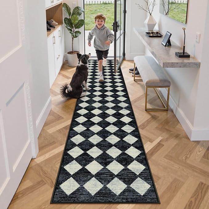 Lahome Zelie Checkered Washable 2x12 Runners - Image 8