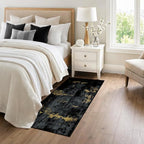 RELEANY Washable Area Rugs 3x6 Non-Slip Modern Abstract Soft - Image 3