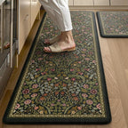 Collive Kitchen Mats for Floor 2PCS, Cushioned Anti Fatigue Rugs Non-Slip by Collive