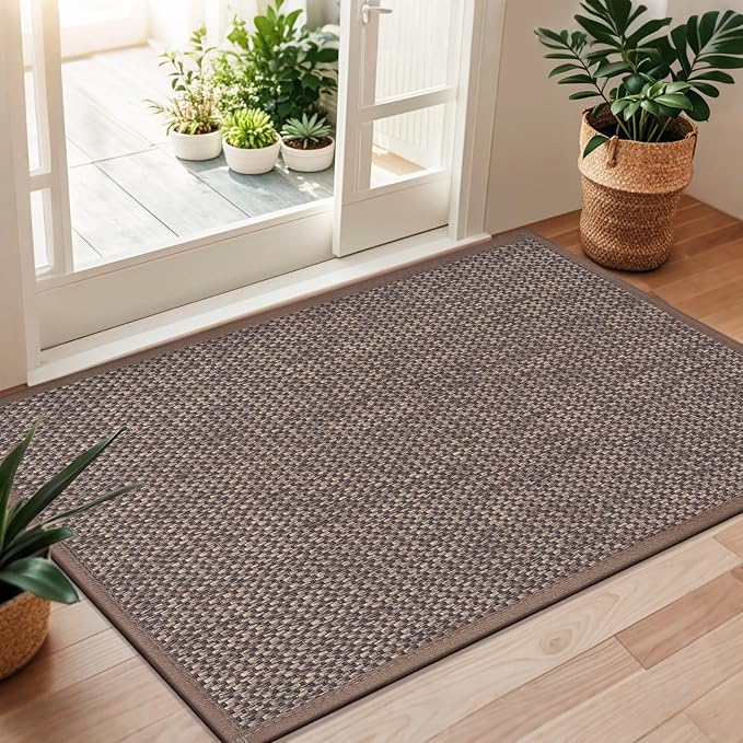 LEKEEPGO Door Mat 36"x59", Non Slip Door Mat Indoor Entrance, Rubber Backing - Image 8