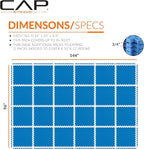 CAP Puzzle Exercise Mats | 3/4” Thick EVA Interlocking Foam Tiles - Image 4
