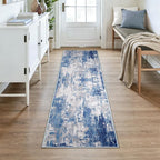 RELEANY Washable Area Rugs 2x7 Non-Slip Modern Abstract Soft - Image 8