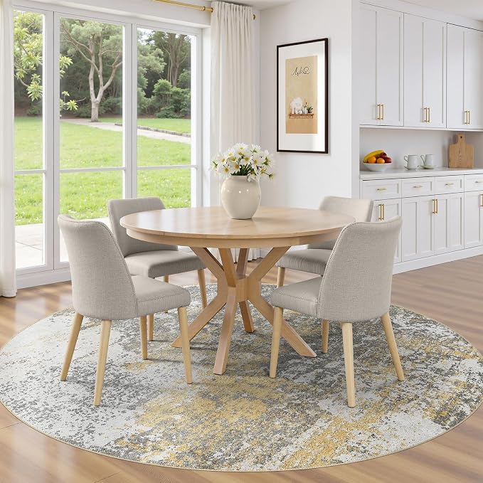 6ft Round Area Rug - Image 4