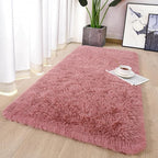 Chicrug Soft Runner Rug for Bedroom Living Room Plush Fluffy Rug 2x4 Feet - Image 5