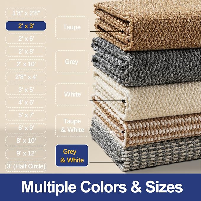 Dirt Trapping Door Mat 24x36, 3D Scarping Surface Doormat - Image 7