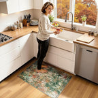 RELEANY Washable Area Rugs 2'x3' Non-Slip Modern Abstract Soft - Image 2