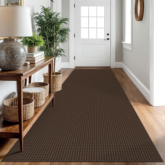 IOHOUZE Washable Runner Rug 3x10 Non Slip Rubber Backed Long Hallway Runner by iOhouze