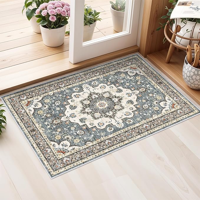 Washable Oriental Area Rug by TOPRUUG