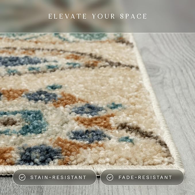 Maples Rugs Reggie Floral Runner Rug - Image 4