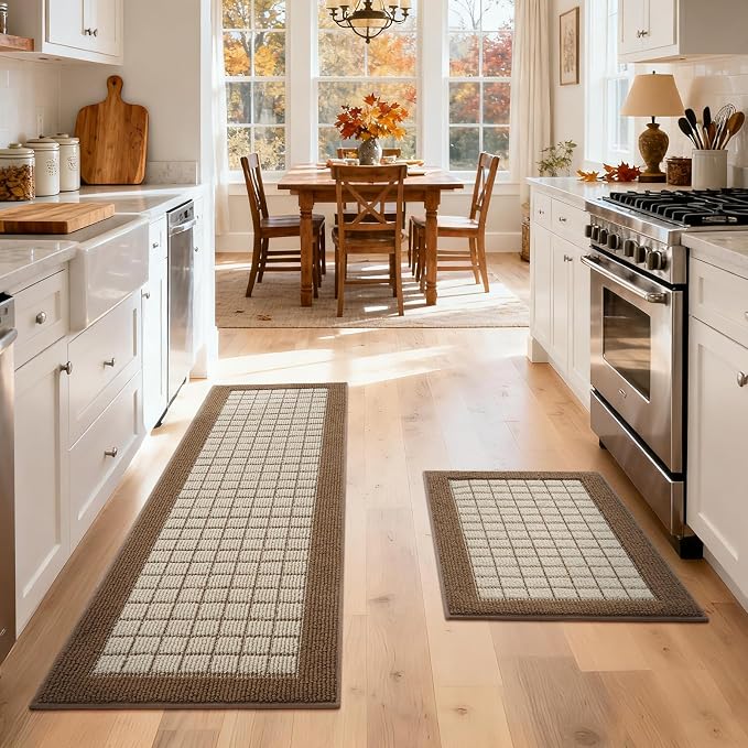 Kitchen Rugs Non Slip Washable, Absorbent and Stain Resistant Kitchen Sink Mats - Image 8