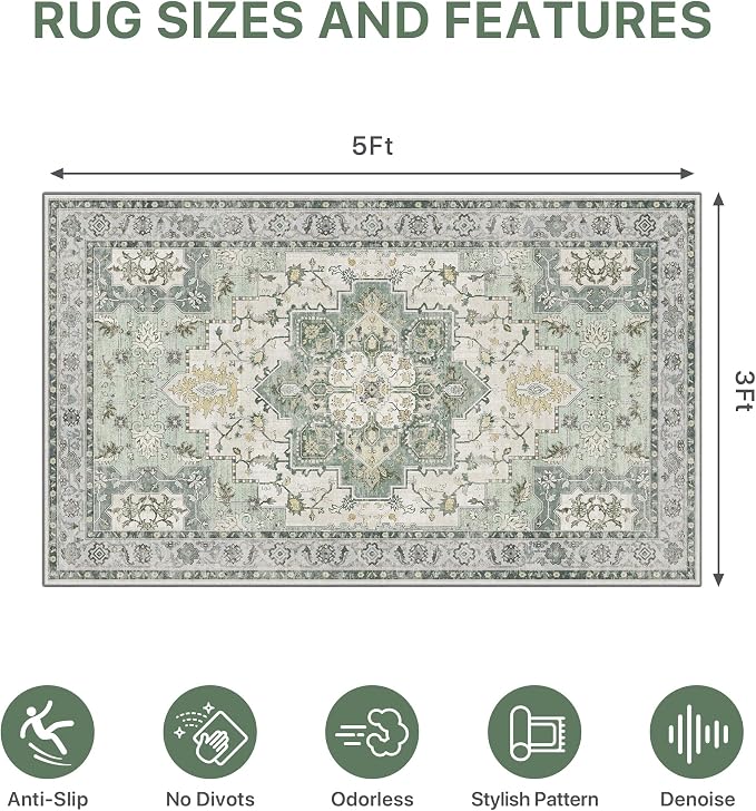 36"x60" Office Chair Mat for Hardwood Tile Floor, Under Desk Carpet Protector - Image 9
