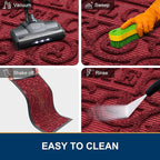 Smiry Welcome Door Mat Outside Entrance, Heavy Duty Trap Dirt and Moisture Easy - Image 7