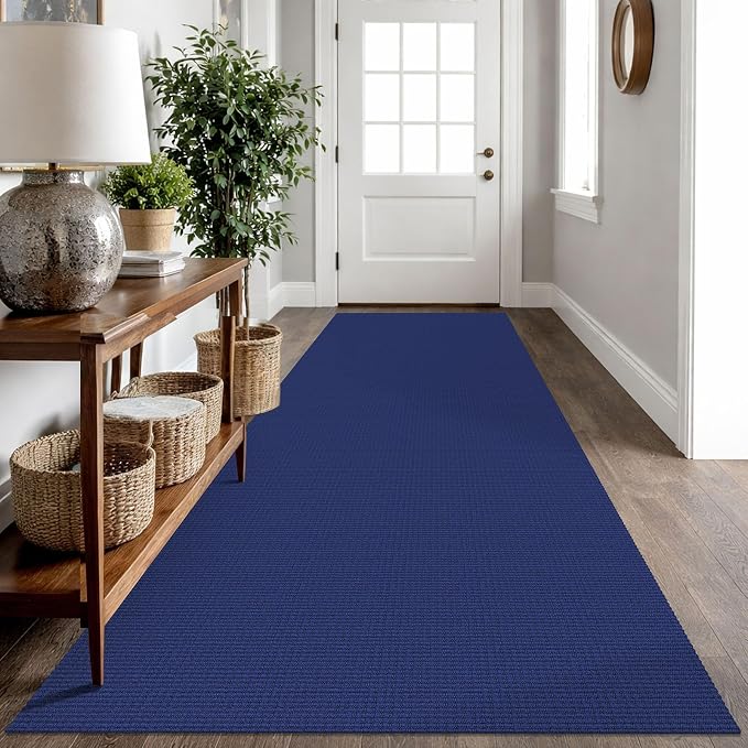 IOHOUZE Washable Runner Rug 3x10 Non Slip Rubber Backed Long Hallway Runner by iOhouze