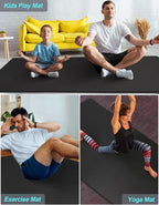 Extra Long & Wide Thick Yoga Mat - Image 6