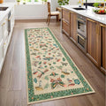 Mushroom Insect 2x6 Runner Rug for Hallway Washable Kitchen Rugs Non Slip by ROYHOME