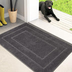 PURRUGS Dirt Trapping Door Mat 20in x 31.5in, Non-Slip/Skid Machine Washable by PURRUGS