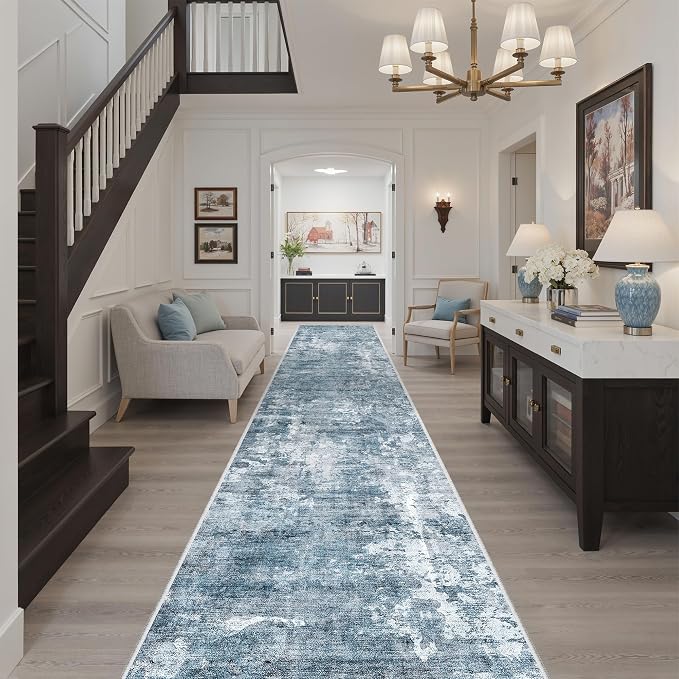 Soalmost Runner Rug 2'6" x 16' Washable Non-Slip 2.5x16 ft Long Runner Rugs - Image 2