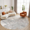 5ft Round Area Rug by MICGEEK