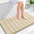 OLANLY Memory Foam Bath Mat 40x24, Super Soft Absorbent Bathroom Rugs, Quick Dry by OLANLY